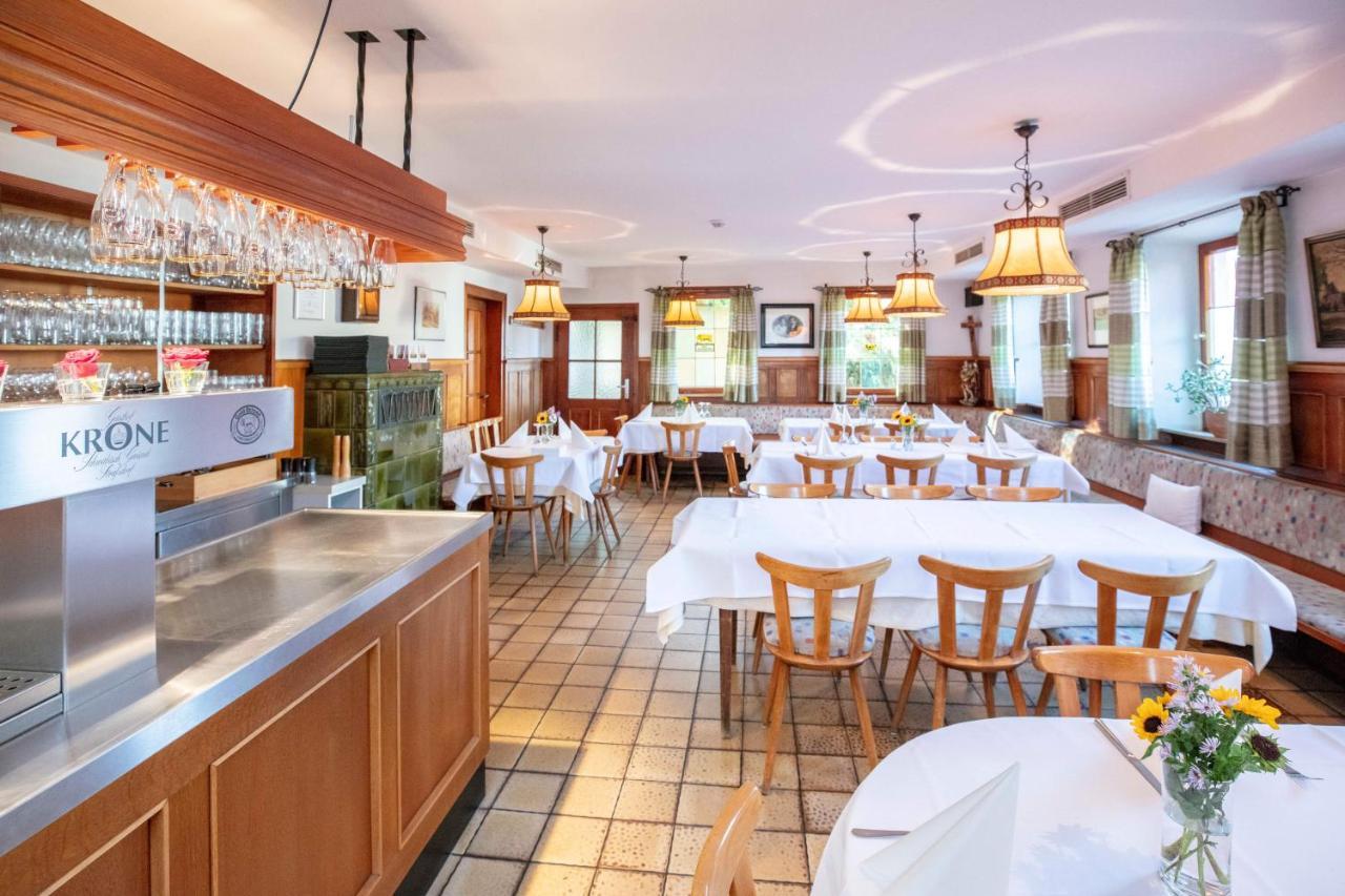 Hotel Krone Strassdorf Schwaebisch Gmuend Luaran gambar